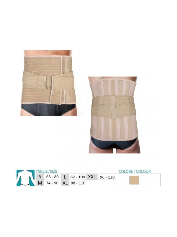 ORIONE 3086 CORSETTO SEMIRIGIDO STECCATO - BEIGE