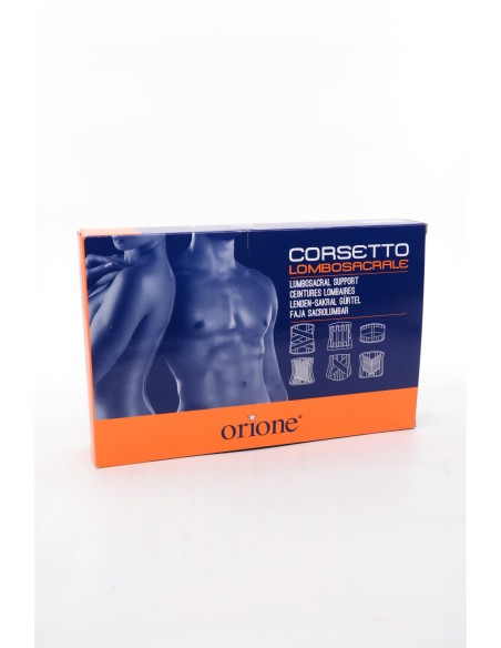 ORIONE 3080 CORSETTO ELASTICO CON SUPPORTI PARAVERTEBRALI