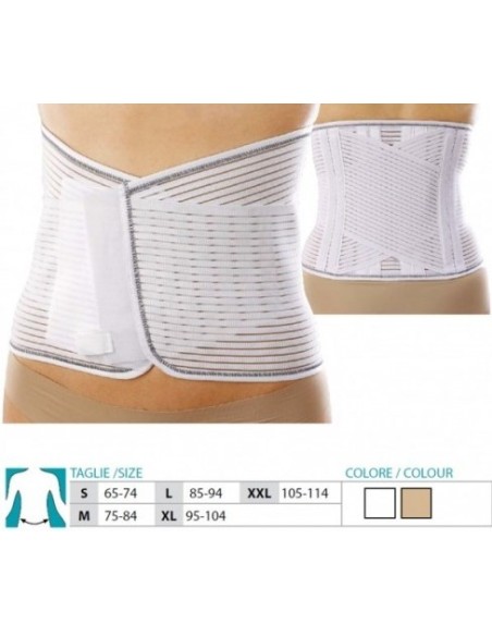 ORIONE 3080 CORSETTO ELASTICO CON SUPPORTI PARAVERTEBRALI