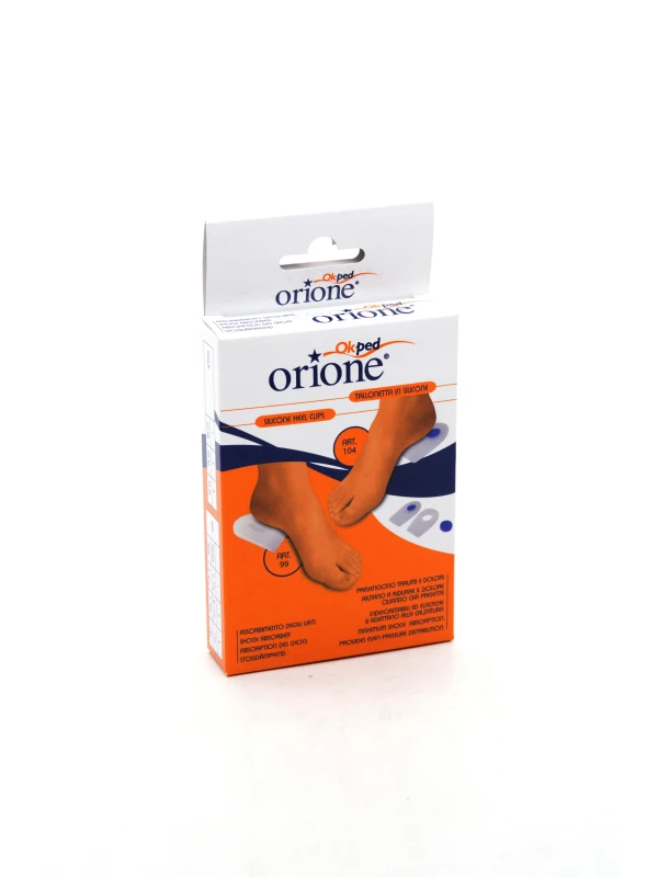 ORIONE OK PED 99 - TALLONETTA PIATTA CON SCARICO IN SILICONE - 1 PAIO