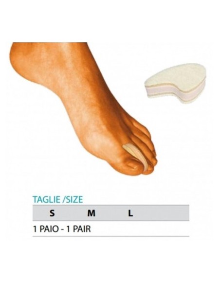 ORIONE OK PED G251 - SEPARATORI DITA IN SCHIUMA DI LATTICE