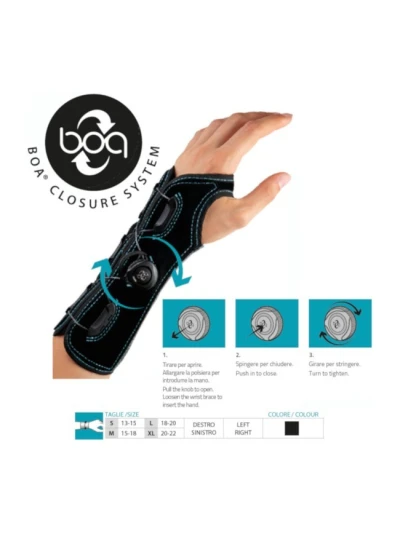 ORIONE 244 - POLSIERA CON STECCA PALMARE SINISTRA