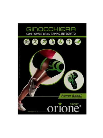 ORIONE 488 - GINOCCHIERA CON POWER BAND TAPING INTEGRATO