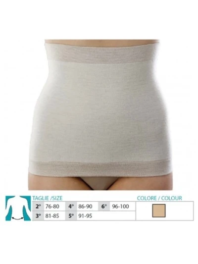 ORIONE 90 CINTURA CONTENITIVA IN LANA MERINOS