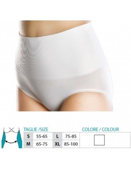 ORIONE 300 SLIP CONTENITIVO CHIUSO DONNA - BIANCO