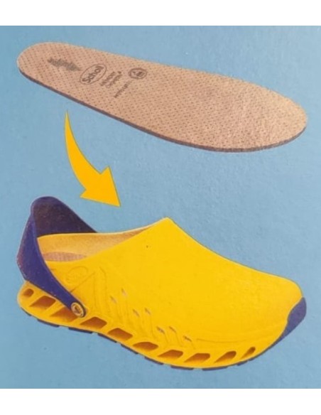SCHOLL SOLETTA ANTISTATICA PER SCARPA EVOFLEX IN MEMORY CUSHION - 1PAIO