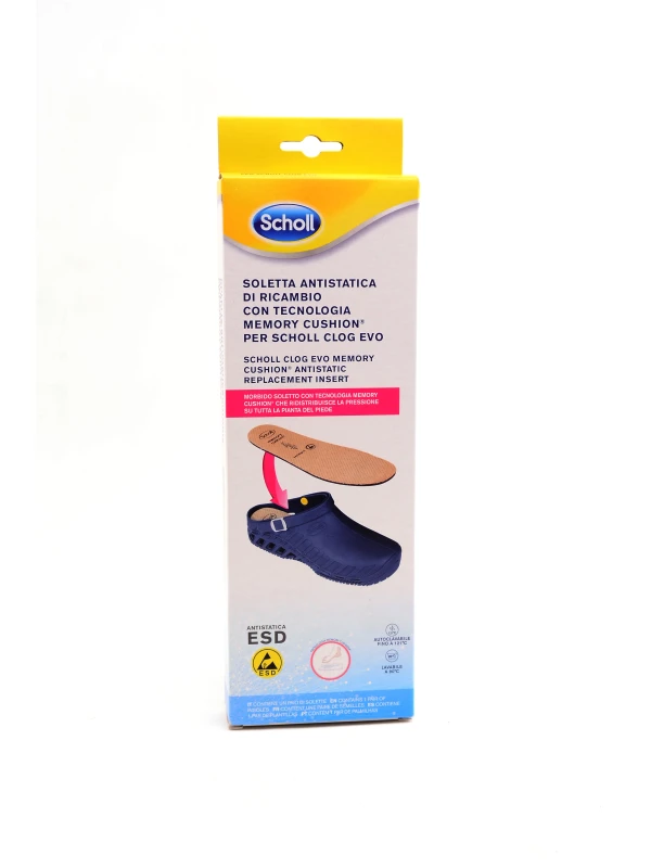 SOLETTA MEMORY ANTISTATICA PER SCARPE SCHOLL...