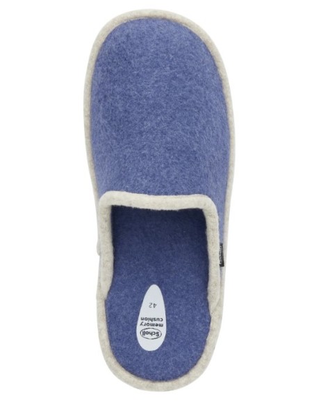 SCHOLL - PANTOFOLE WINNIE IN COTONE RICICLATO