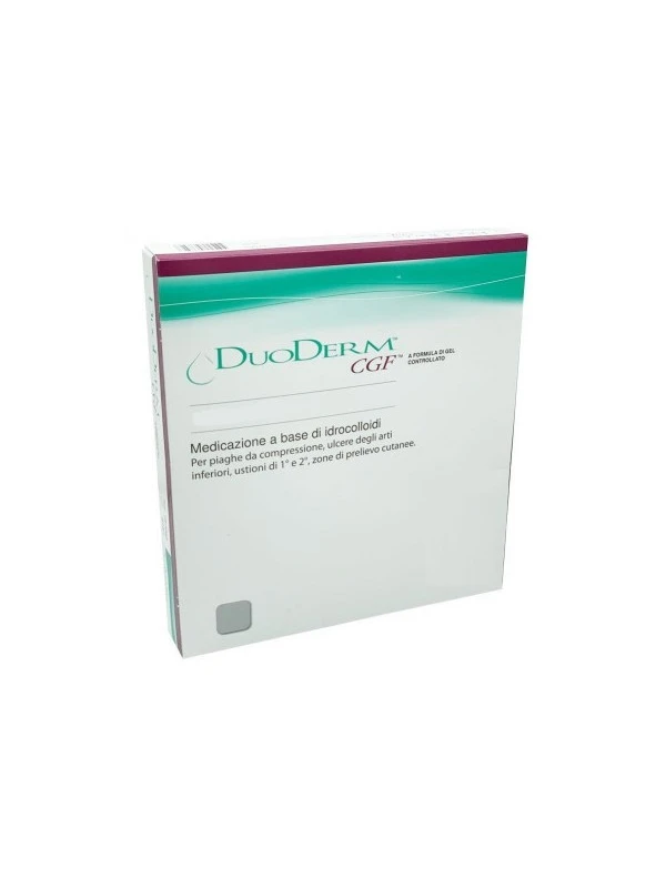 DUODERM CGF - MEDICAZIONE CON BORDO ADESIVO 20X20 - 5PZ