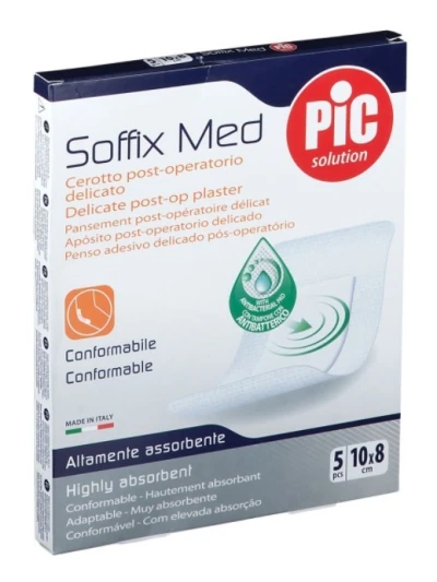 CEROTTO PIC SOFFIX MEDICAZIONE 10X8CM - 5PZ