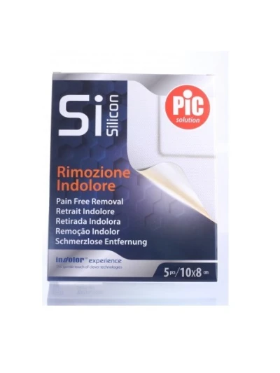 PIC  CEROTTO POSTOPERATORIO SILICONE 10X8 5PZ