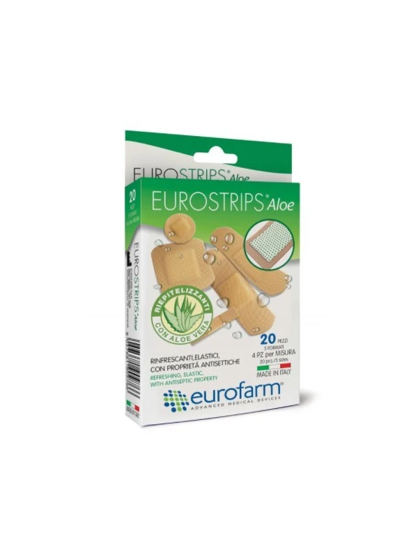 CEROTTI EUROSTRIPS ALOE - 19X72 20PZ.