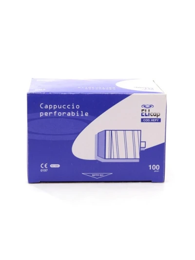 ELICAP - TAPPO PERFORABILE PER CATETERE E RUBINETTO - 1PZ.