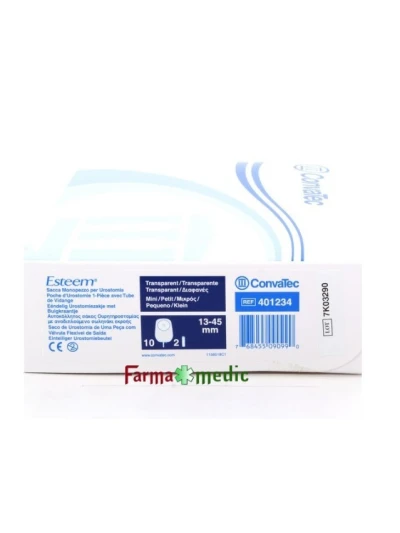 ESTEEM SACCHE UROSTOMIA MINI 13-45MM - COD.401234 10PZ
