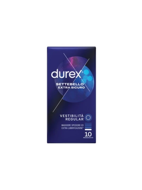 DUREX SETTEBELLO PROFILATTICI EXTRA SICURO 10PZ