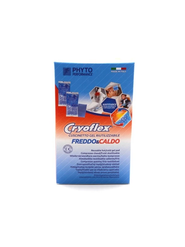 CRYOFLEX - 2 BUSTE GEL PER TERAPIA CALDO/FREDDO - CON FODERINA TNT