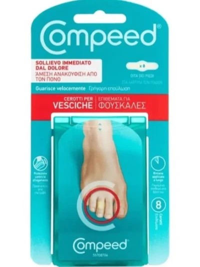 COMPEED VESCICHE DITA PIED 8PZ