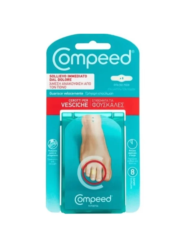 COMPEED VESCICHE DITA PIED 8PZ