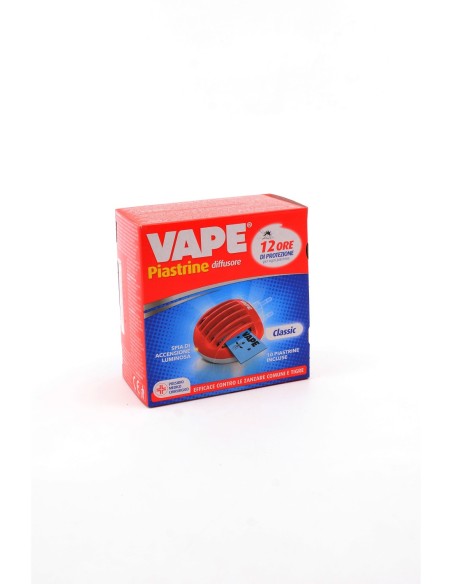 VAPE - ELETTROEMANATORE A SPINA + 10 PIASTRINE