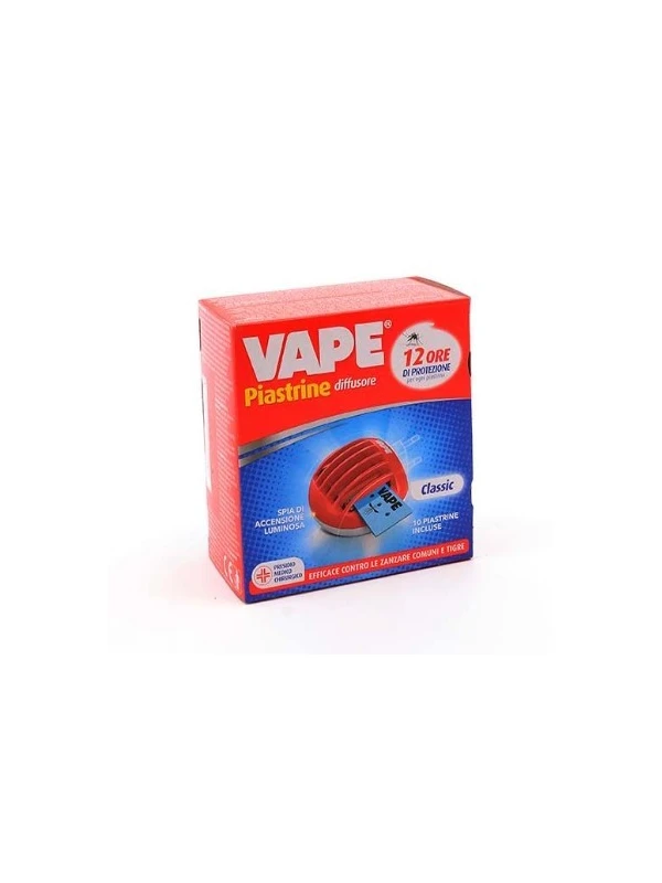 VAPE - ELETTROEMANATORE A SPINA + 10 PIASTRINE