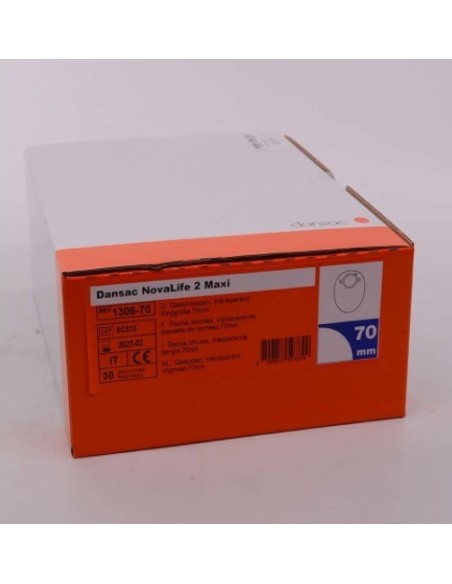 DANSAC NLIFE2 MAXI SACCA CHIUSA 70MM - 30PZ COD.1306-70