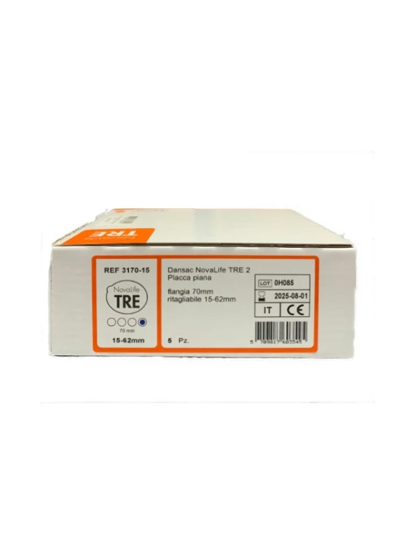NOVALIFE TRE2 PLACCA PIANA 15-62MM - COD.3170 5PZ