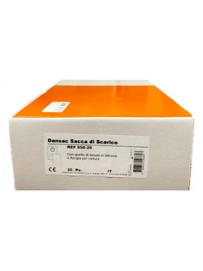 DANSAC SACCA DI SCARICO CON ANELLO E FLANGIA - COD.950-20... 2