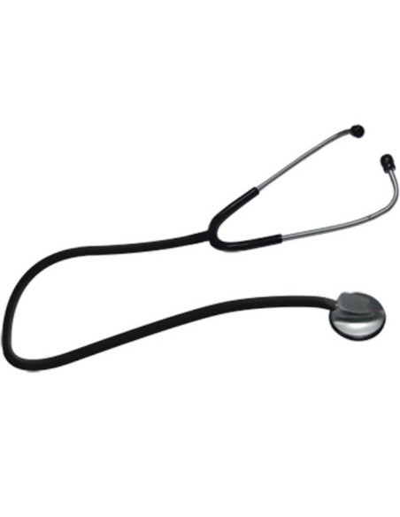STETOSCOPIO ADULTI CON TESTINA PIATTA - NERO LF-300