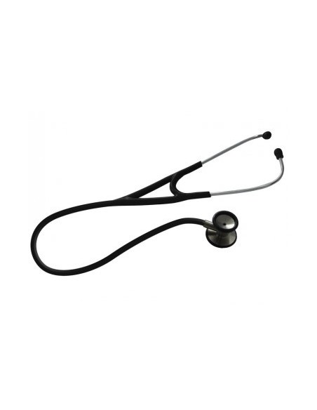 STETOSCOPIO ADULTI CON TESTINA PIATTA - NERO LF-300