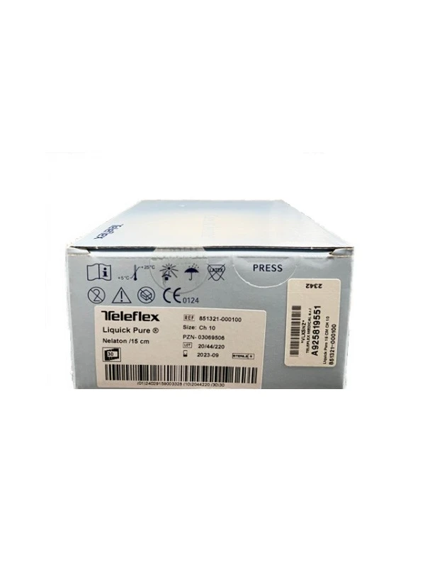 LIQUICK PURE - CATETERE NELATON 15CM CH10 - 30PZ COD.851321