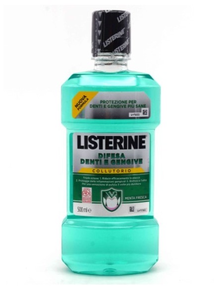 LISTERINE COLLUTTORIO DIFESA DENTI E GENGIVE 500ML