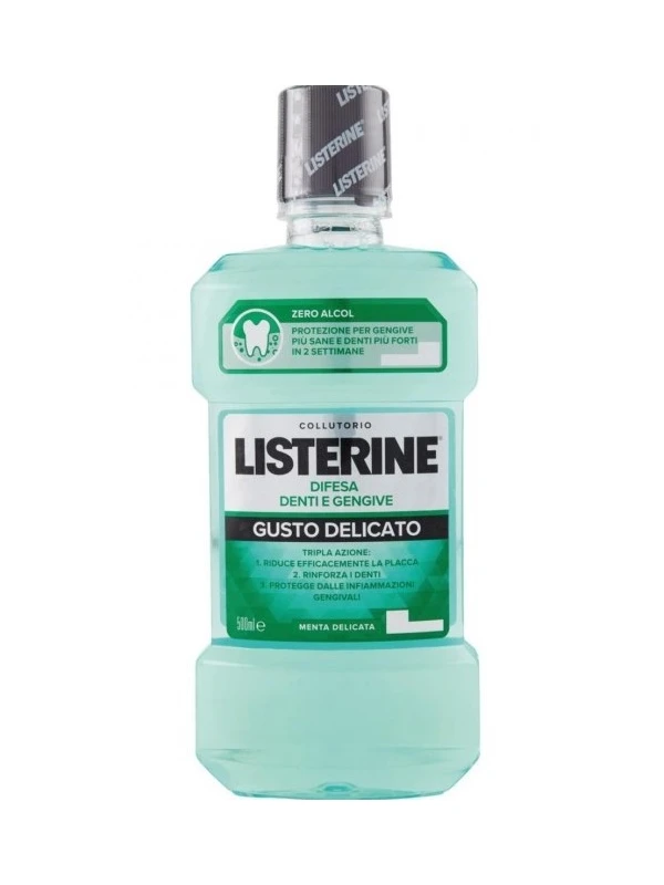 LISTERINE  COLLUTTORIO DIFESA DENTI E GENGIVE 500ML