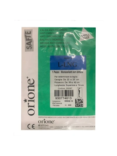 ORIONE 00097 - MONOCOLLANT ANTI-TROMBO - TAGLIA L LONG