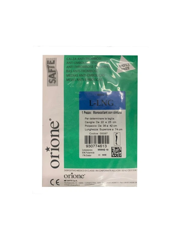 ORIONE 00097 - MONOCOLLANT ANTI-TROMBO - TAGLIA L LONG