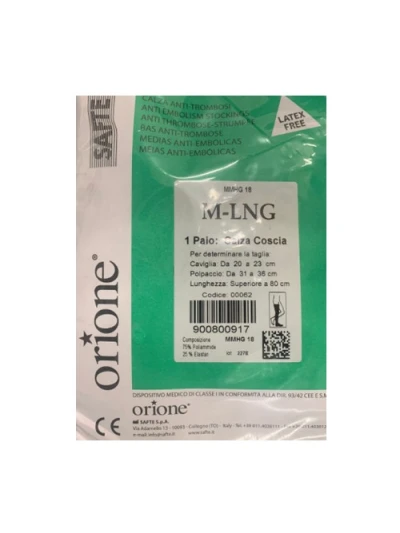 ORIONE 00062 - CALZA COSCIA ANTI-TROMBO - TAGLIA M LONG