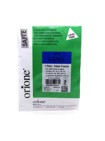 ORIONE 00063 - CALZA COSCIA  ANTI-TROMBO - TAGLIA L LONG