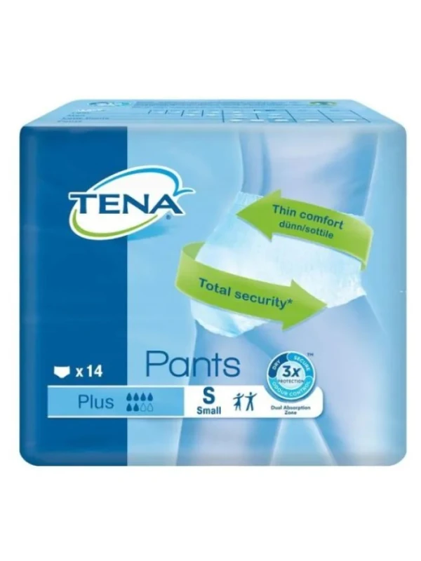 TENA PANTS PLUS S 14PZ