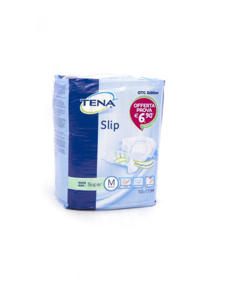 TENA SLIP SUPER PANNOLONI - TAGLIA M 10PZ