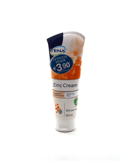 TENA ZINC CREMA LENITIVA PER PELLE IRRITATA CON ZINCO - 100ML