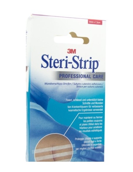 STERISTRIP CEROTTI DI SUTURA 6X75MM - 6 PEZZI