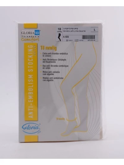 GLORIA THROMBOSIS 18MMHG MONOCOLLANT SINISTRO - LUNGO 2