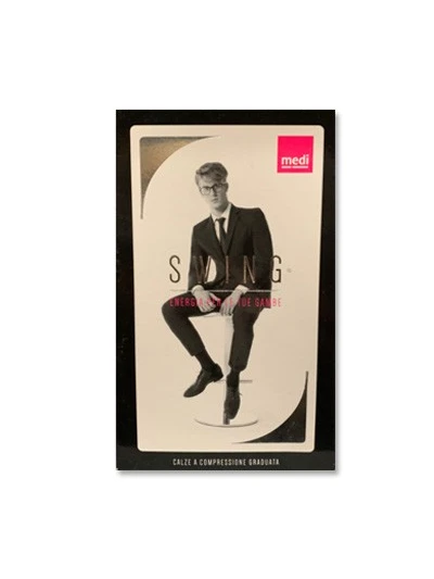 MEDI GAMBALETTI UOMO 15MMHG - COTONE GRIGIO COD.1510