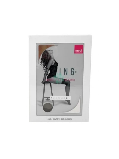 MEDI CALZA COSCIA AUTOREGGENTE - COLORE ONICE COD.7050