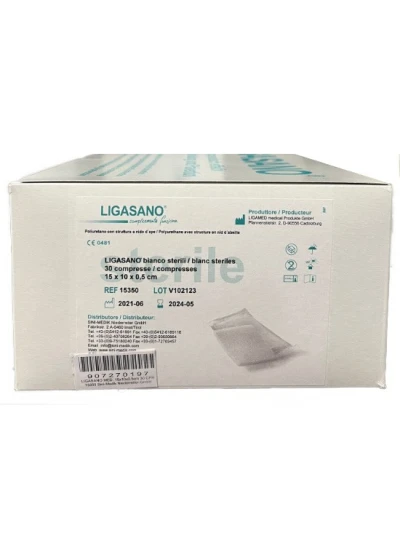 LIGASANO BIANCO STERILE 15X10X0,5 30PZ