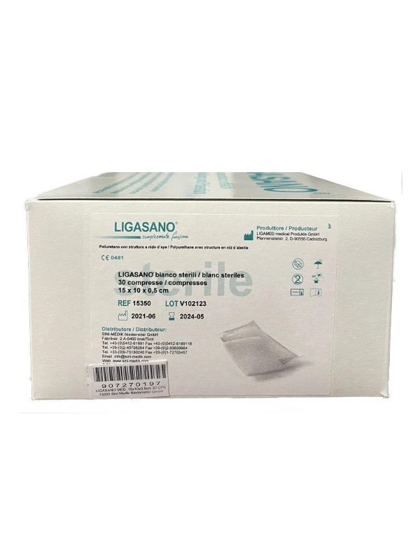 LIGASANO BIANCO STERILE 15X10X0,5 30PZ