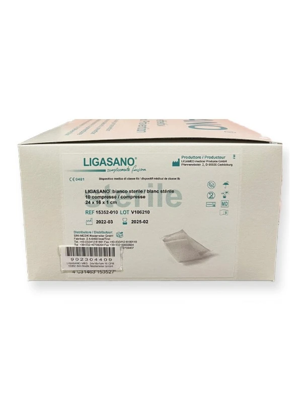 LIGASANO MEDICAZIONE 24X16X1CM STERILE - 10PZ COD.15352