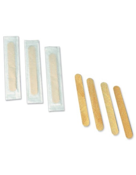 ABBASSALINGUA IN LEGNO STERILI DOC - 100PZ