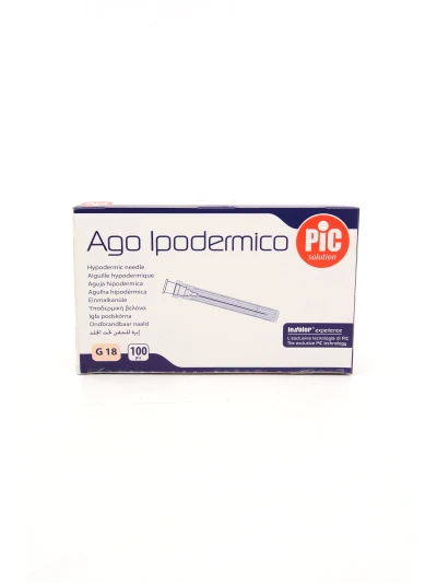 PIC AGO IPODERMICO G18 - 100PZ
