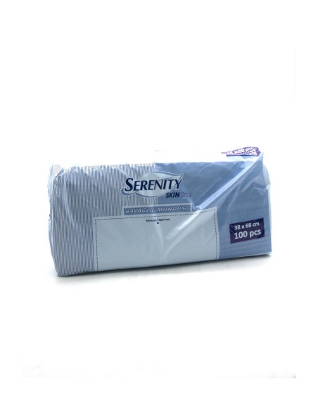 BAVAGLIA MONOUSO 38X68 - 100PZ. CON TASCA