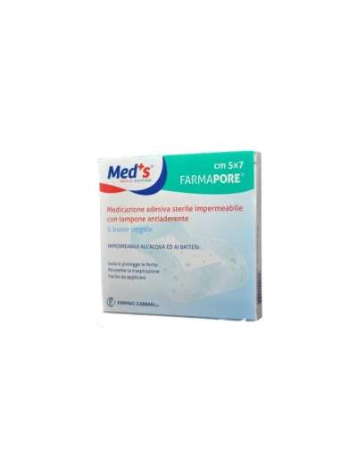 MEDS PORE MEDIC PUR 5X7CM 5PZ 2